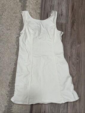 American Eagle Outfitters White Denim Dress